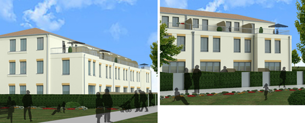 Neubau 16 Reihenhäuser (8 + 8 RH), Wildau, 2018