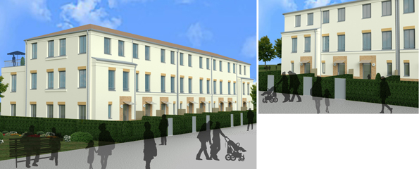 Neubau 16 Reihenhäuser (8 + 8 RH), Wildau, 2018